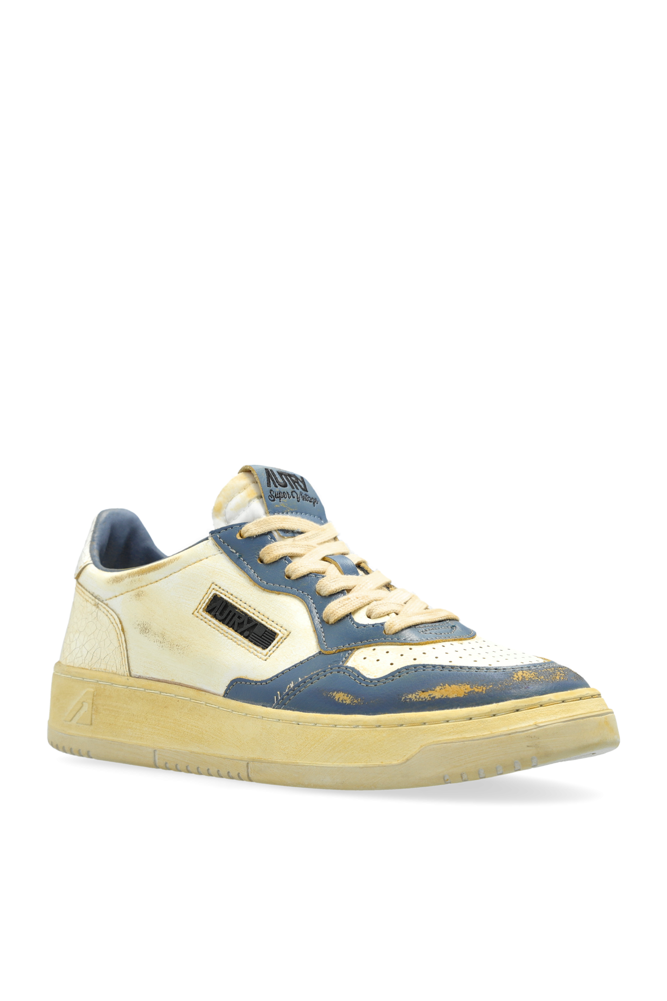 スニーカー Autry Men's Medalist Vintage Sneakers AVLM-GF15 Autry Medalist Super Vintage Low Sneakers Avlm Gf15 - Casual